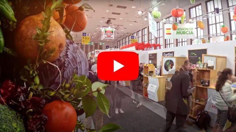 Bild, das zum Imagevideo der Fruit Logistica führt