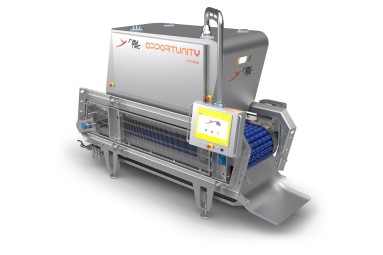 Raytec Vision is presenting Opportunity, its new AI-based precision sorter for peeled tomatoes, potatoes and peeled boiled eggs at FRUIT LOGISTICA.